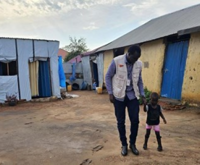 Refugee camp in south sudan