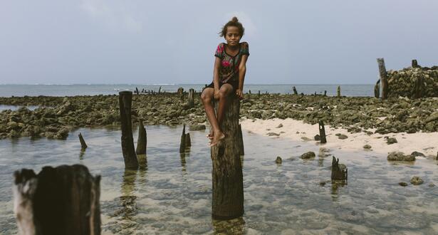 Child in Solomon Islands