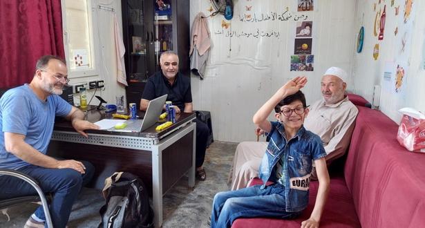 Hudhayfah Am-Mar and his family