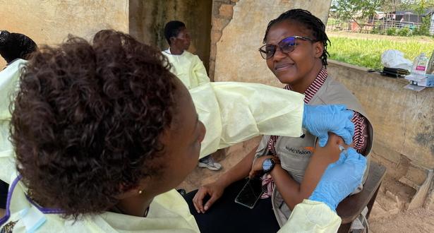 World Vision vaccinates its teams in Kasai