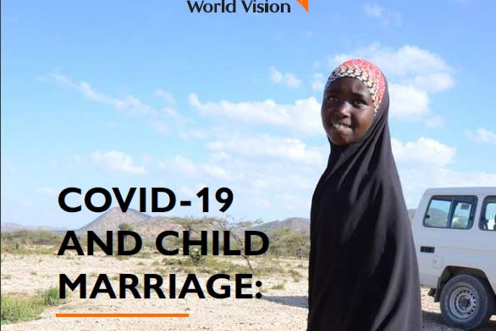 Cover page of the publication: COVID-19 and child marriage