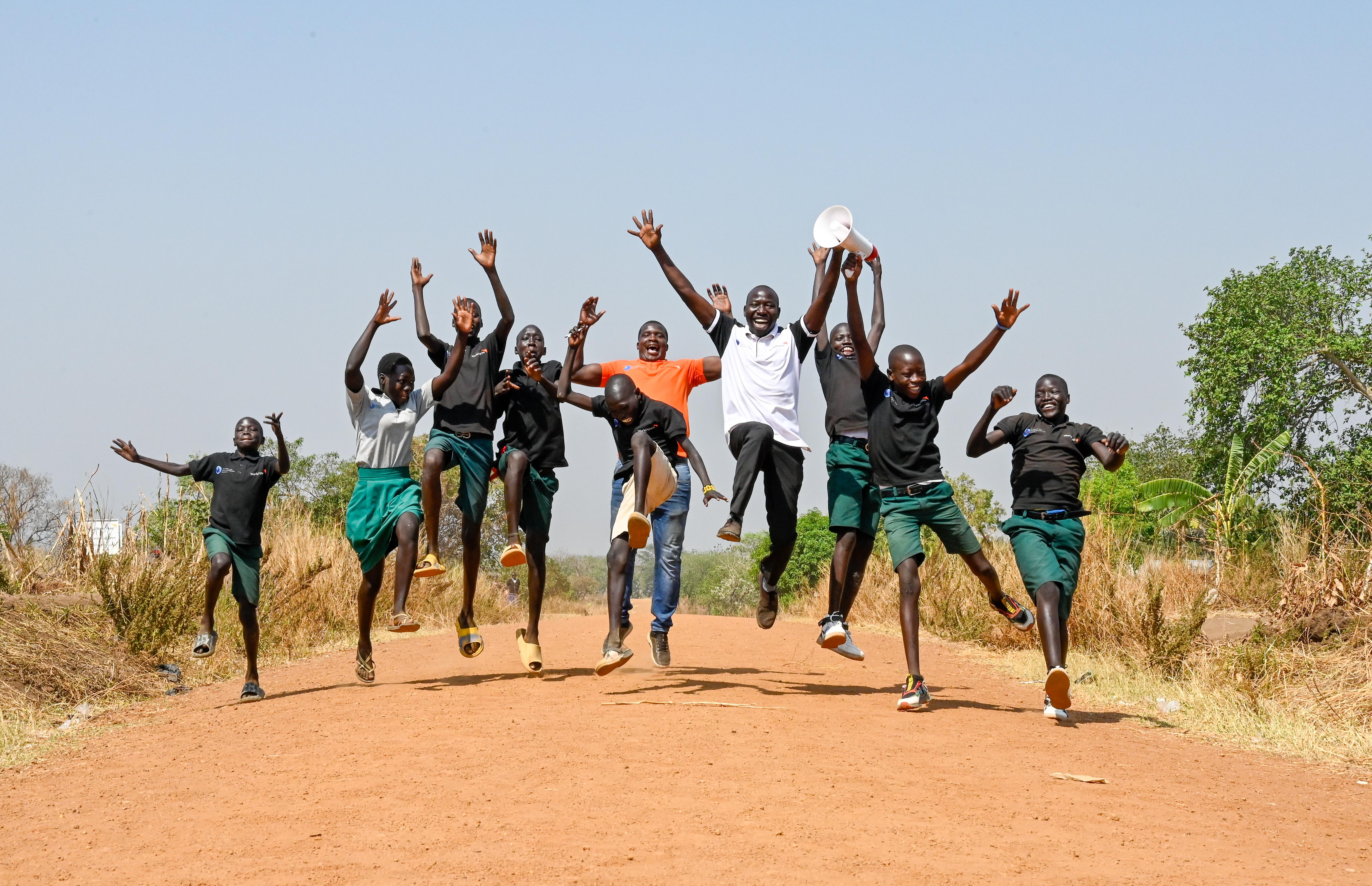 Teenage refugee boys promote gender equality through Male Action Groups 