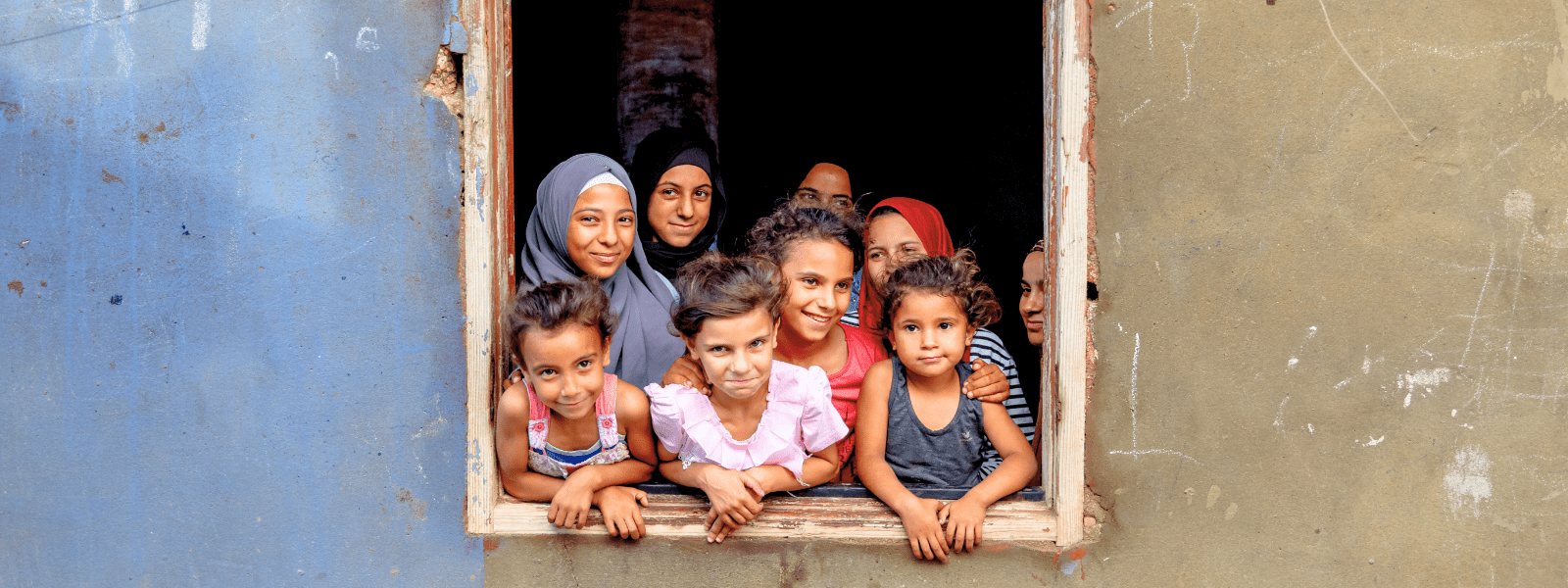 Group of girls smiling