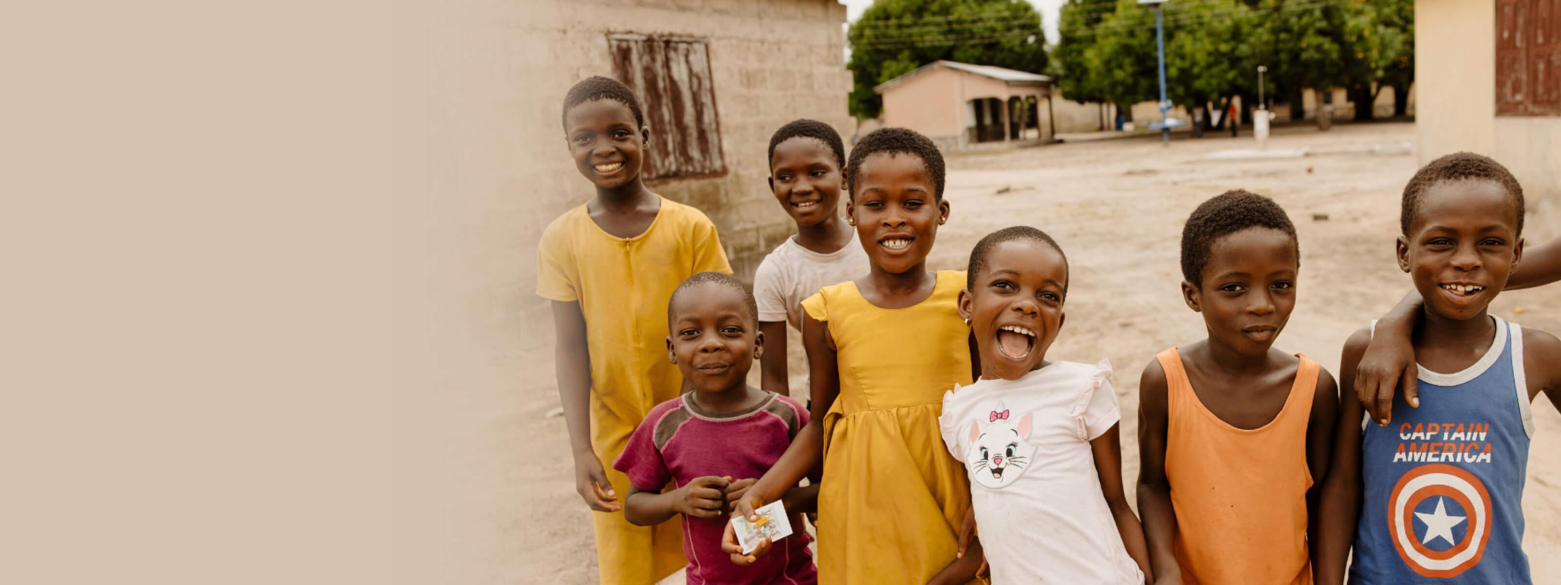 Smiling children